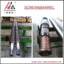 80mm conical screw barrel for shenweida pvc profile